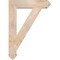 Ekena Millwork Traditional Arts & Crafts Smooth Bracket, Douglas Fir, 5 1/2"W x 30"D x 42"H BKT06X30X42TRA03SDF - alternate 3